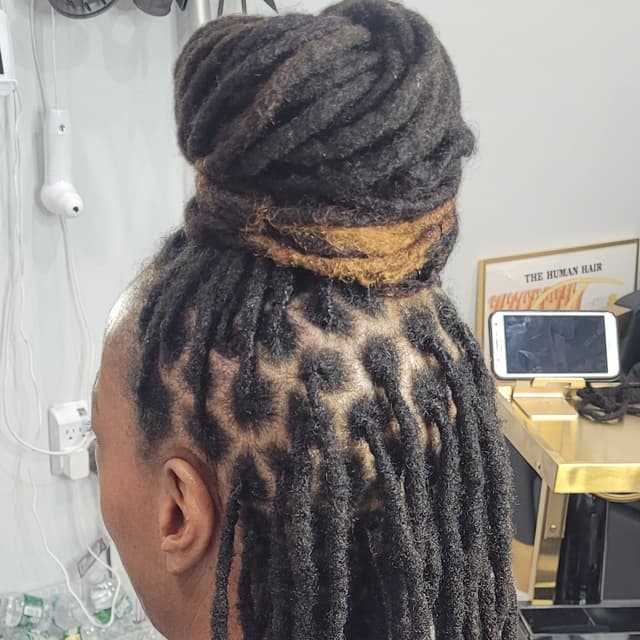 Crochet Maintenance (Under 60 locs) at SimpleStyles by Mel in Brooklyn, NY