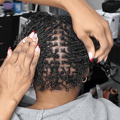 Microloc Starter Locs Package at SimpleStyles by Mel in Brooklyn, NY